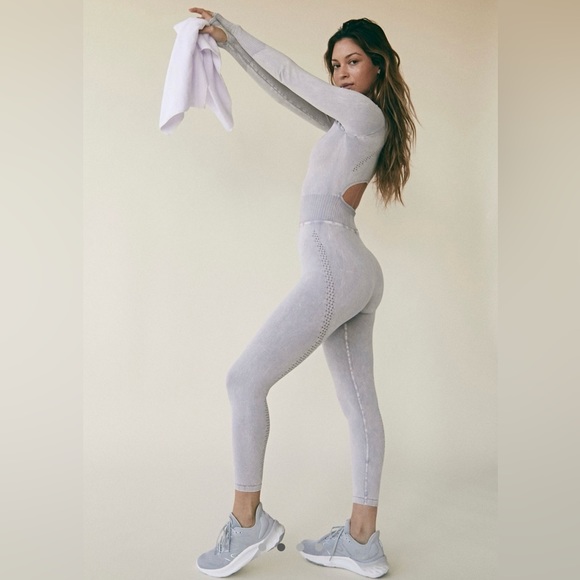 NWOT Free People Good Karma Long Sleeve Onesie - Picture 4 of 5